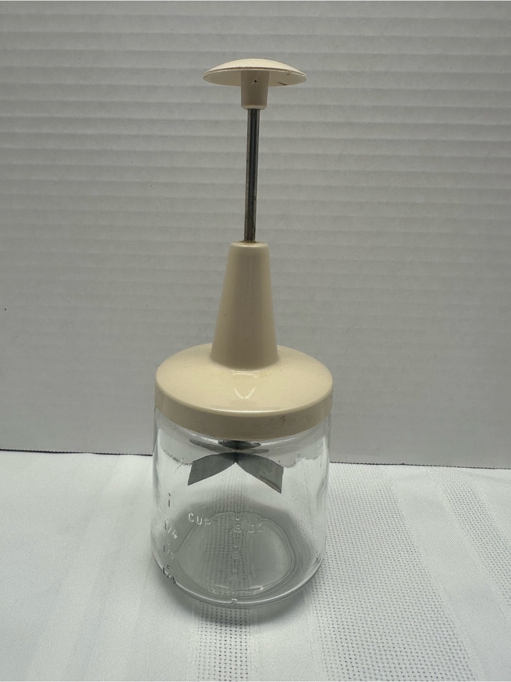 Vintage glass Hand-Operated Chopper